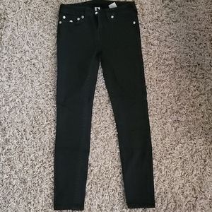 True Religion black skinny jeans